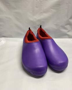 Pantofle ogrodowe damskie ETS-05N fioletowe